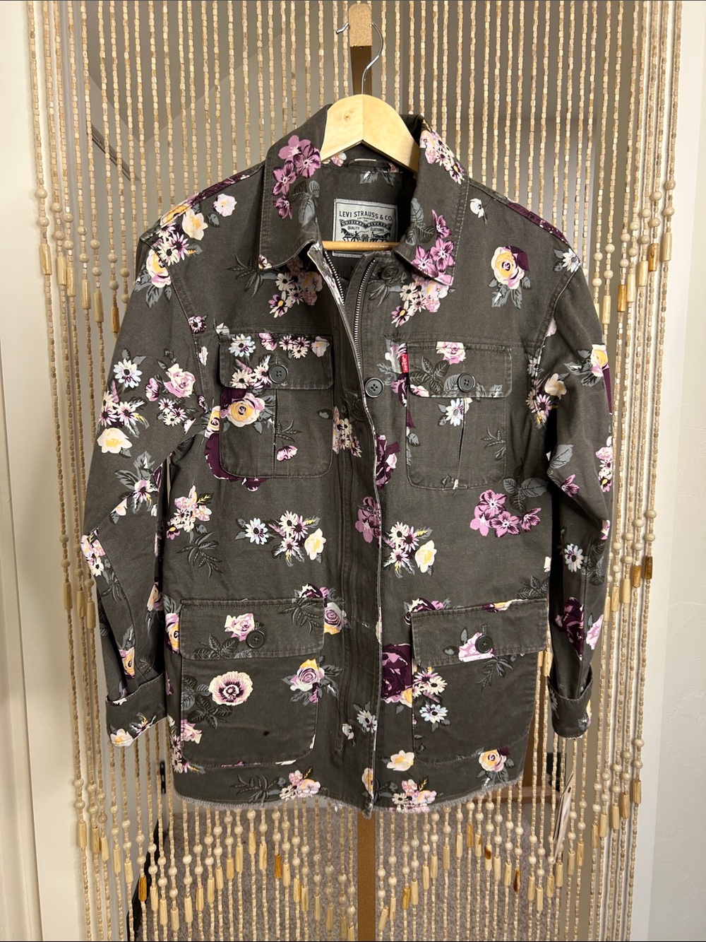 Levi’s Printed Field Floral Jacket Size S